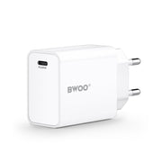 BWOO tīkla lādētājs 20W CDA226 QC 1x USB-C, melns