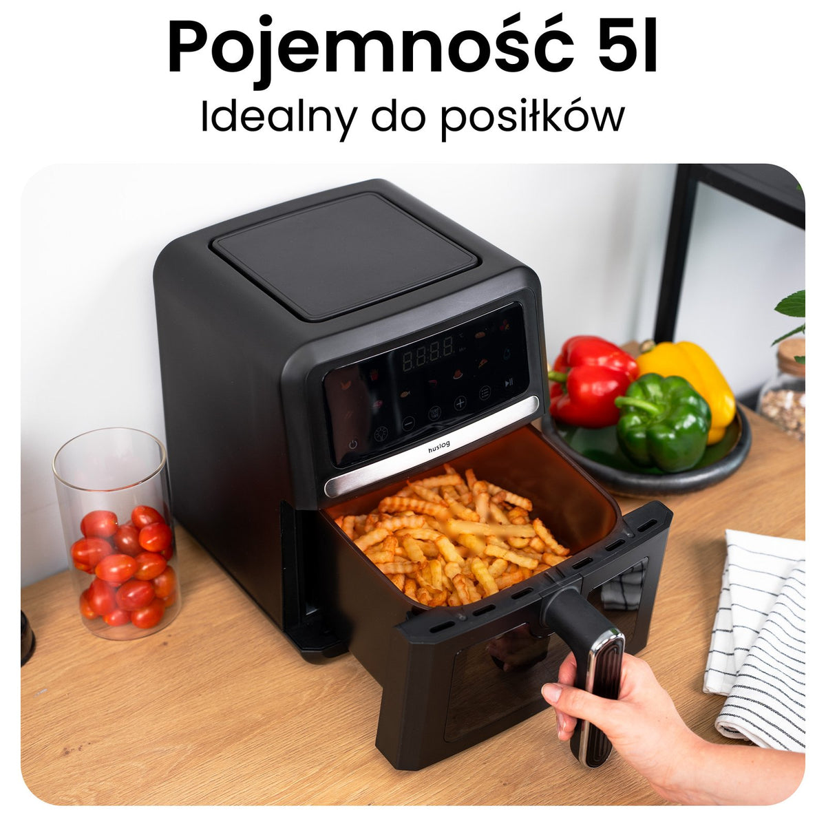 Huslog 1500W frī katls