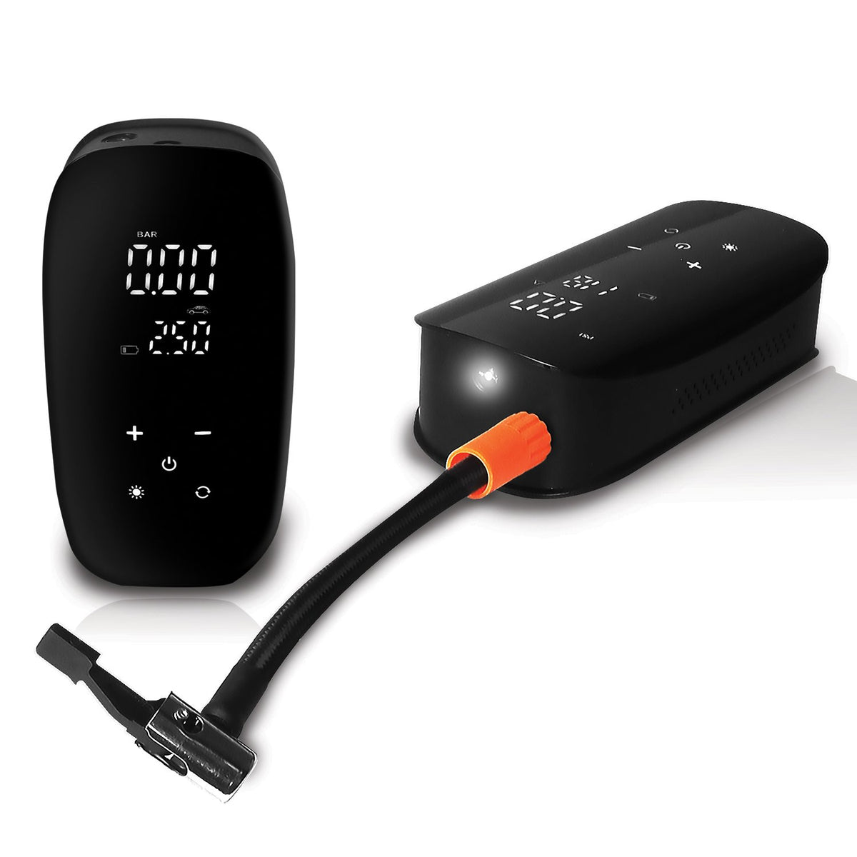 LTC elektriskais kompresors ar akumulatoru velo/auto LCD 6000mAh USB-C