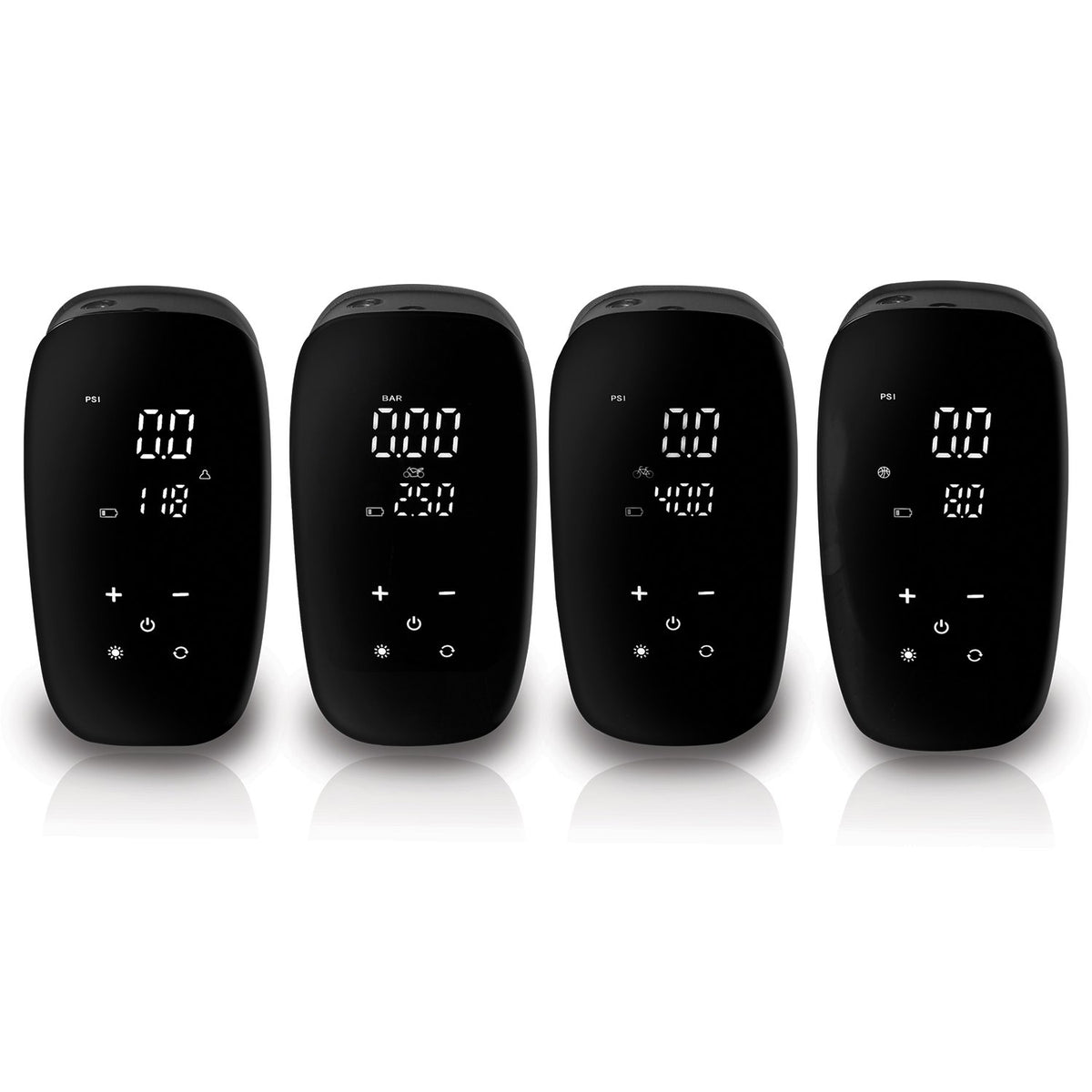 LTC elektriskais kompresors ar akumulatoru velo/auto LCD 6000mAh USB-C