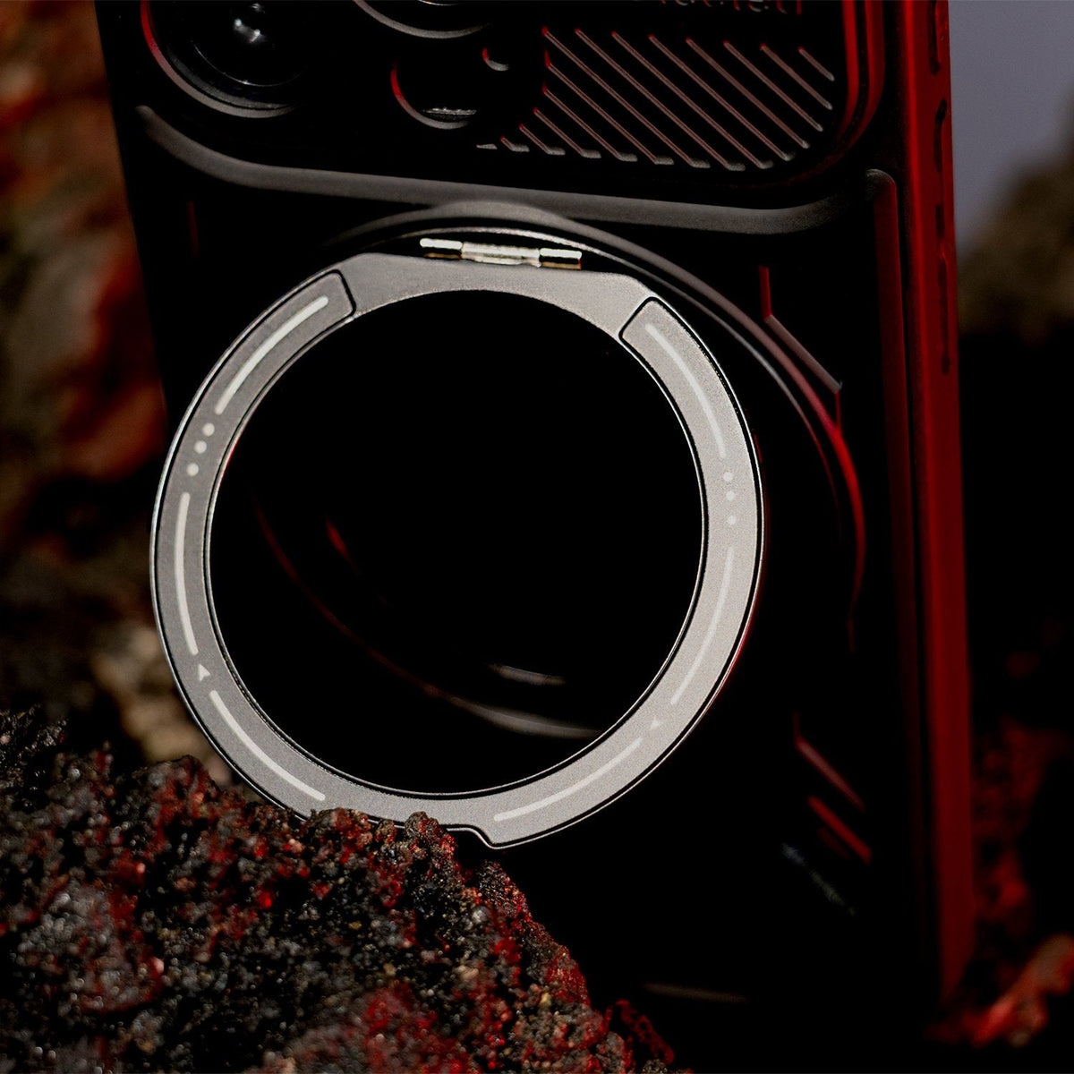 Defender Armor Mag apvalks iPhone 17 Pro 6,3" / 18 Pro 6,3" melnā krāsā