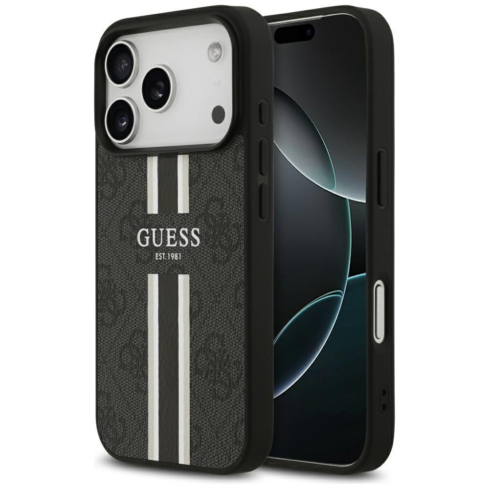 Guess MagSafe vāciņš iPhone 17 Pro melns
