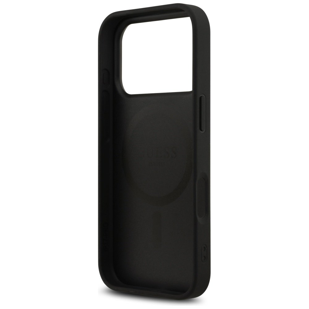 Guess MagSafe vāciņš iPhone 17 Pro melns