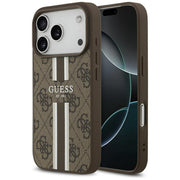 Guess MagSafe vāciņš iPhone 17 Pro brūns