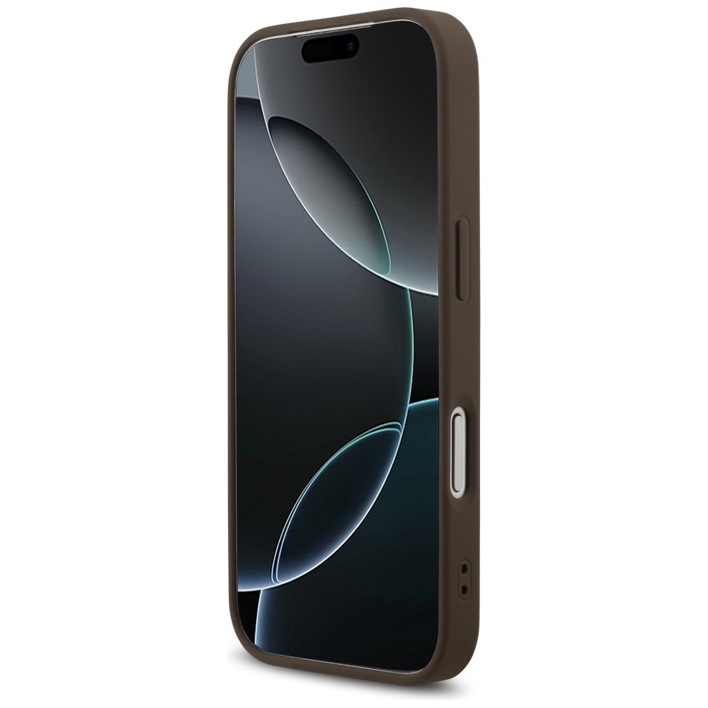 Guess MagSafe vāciņš iPhone 17 Pro brūns