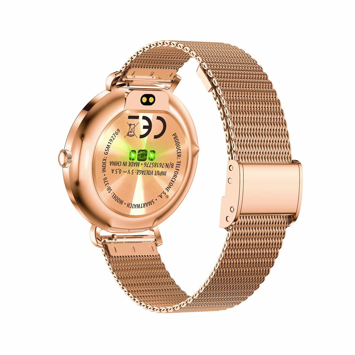 Forever viedpulkstenis Lucca SB-370 rozā - Spotted Band