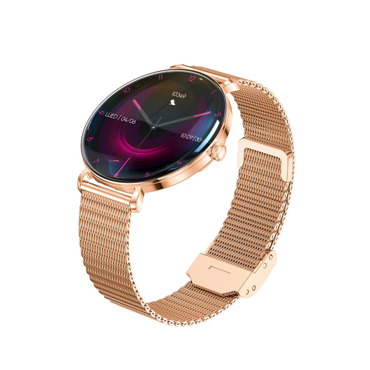 Forever viedpulkstenis Lucca SB-370 rozā - Spotted Band
