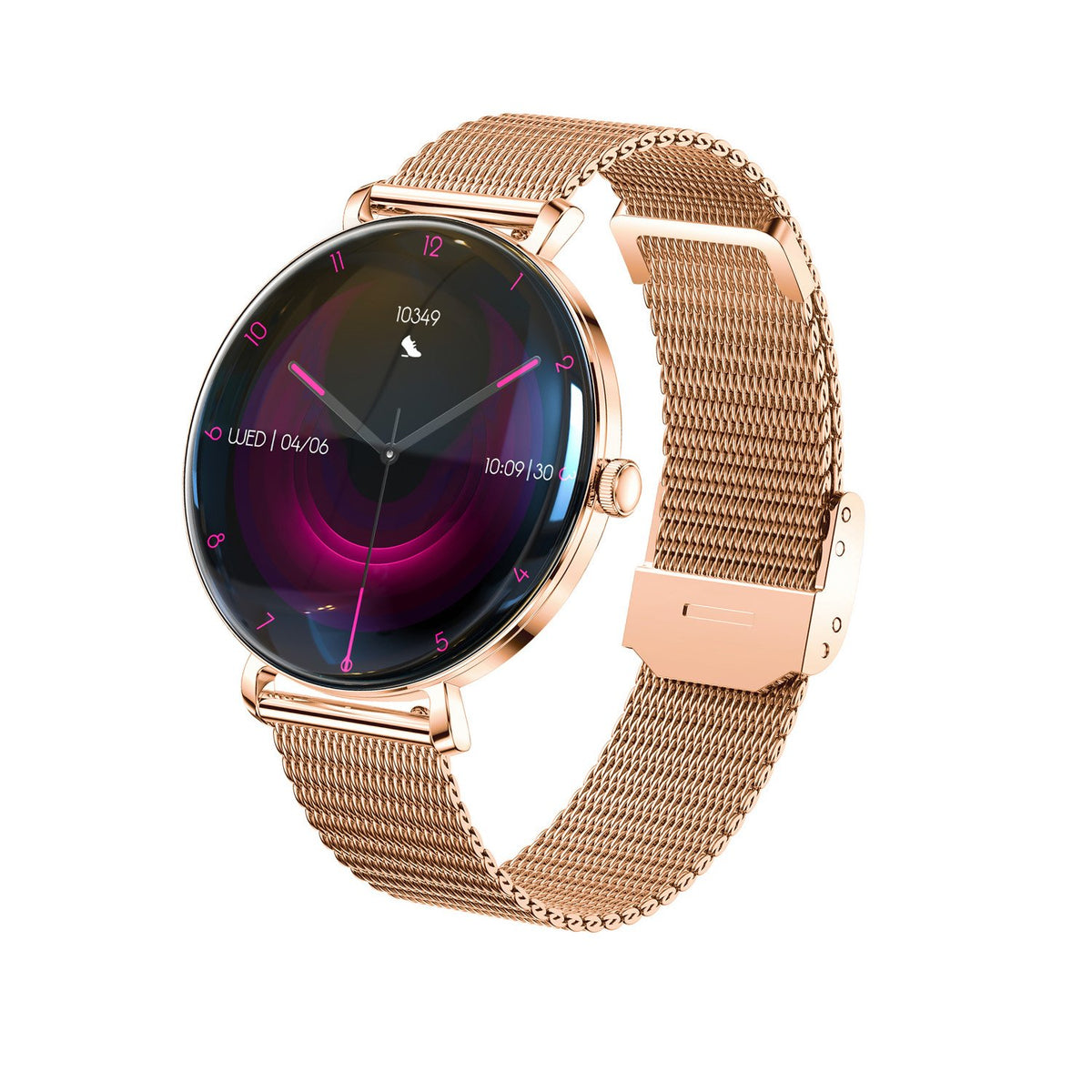 Forever viedpulkstenis Lucca SB-370 rozā - Spotted Band