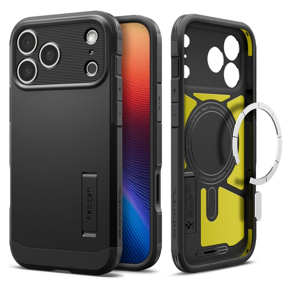 Spigen Tough Armor ”t” MagSafe vāciņš iPhone 17 Pro Max, melns