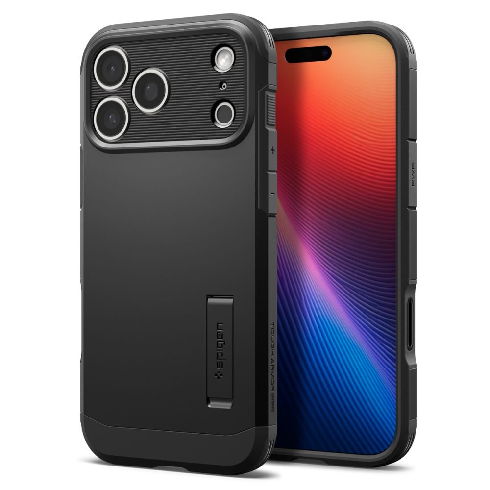 Spigen Tough Armor ”t” MagSafe vāciņš iPhone 17 Pro Max, melns