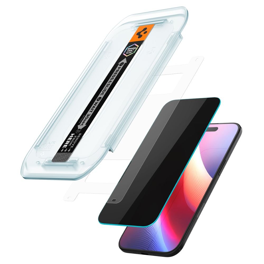 Spigen aizsargstikls iPhone 17 Air (2 gab.)