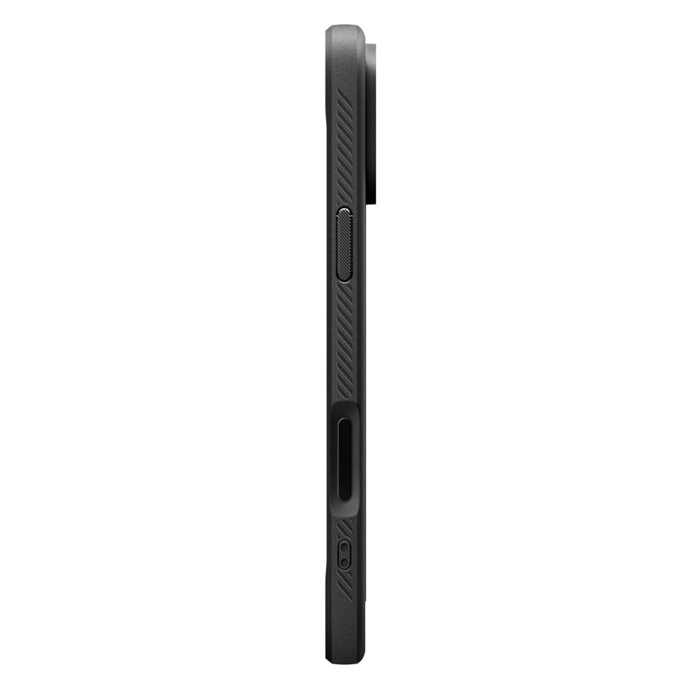 Spigen Rugged Armor MagSafe vāciņš iPhone 17 Pro, matēts melns