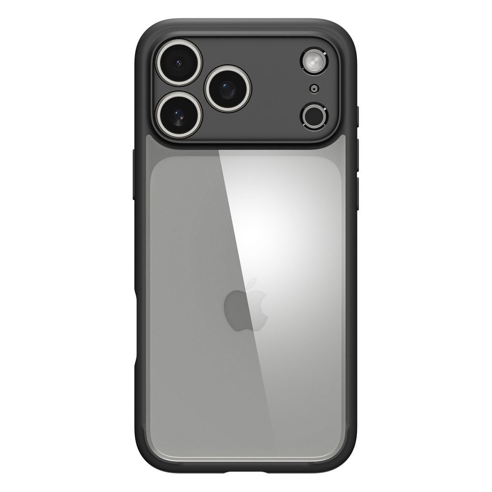 Spigen Ultra Hybrid vāciņš iPhone 17 Pro, matēts melns