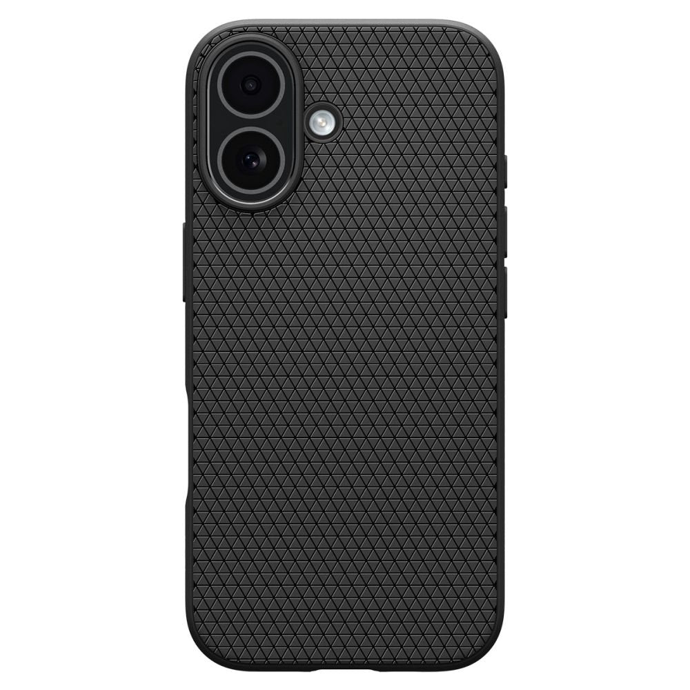 Spigen Liquid Air vāciņš iPhone 17, matēts melns