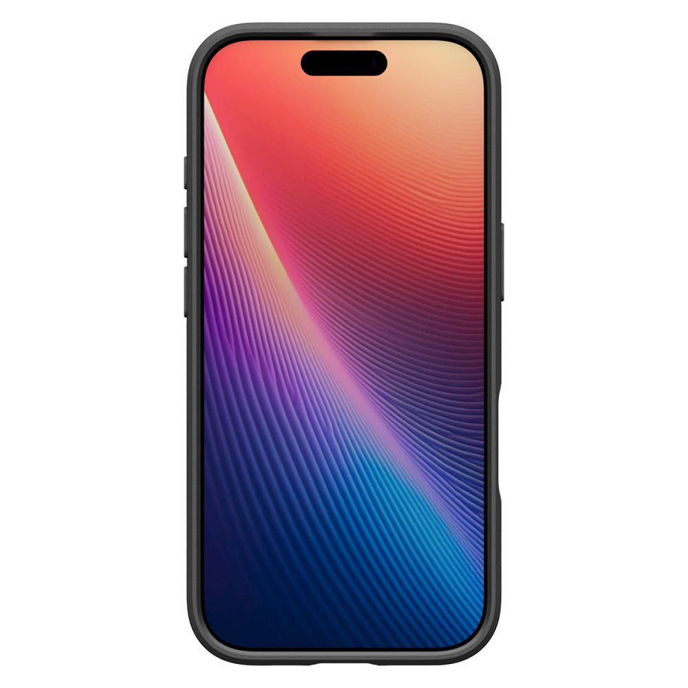 Spigen Liquid Air vāciņš iPhone 17, matēts melns