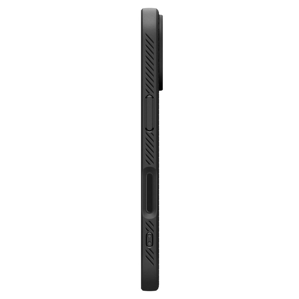 Spigen Liquid Air vāciņš iPhone 17, matēts melns