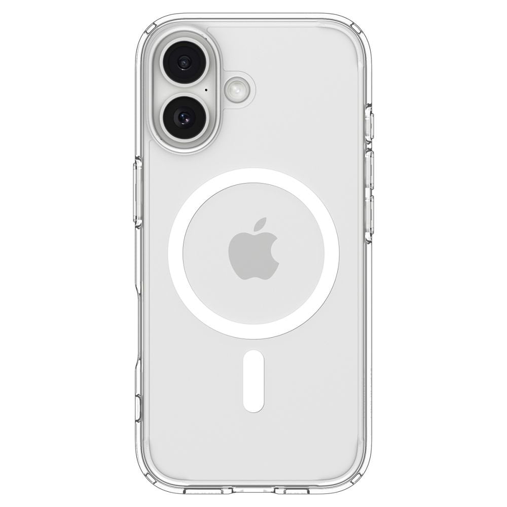 Spigen Ultra Hybrid MagSafe vāciņš iPhone 17, caurspīdīgs/balts