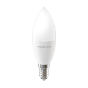 Forever Light spuldze LED E14 C37 8.5W 1000lm 3000K energoklase E