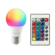 Forever Light LED spuldze RGB E27 A60 8W 850lm 4000K energoklase F
