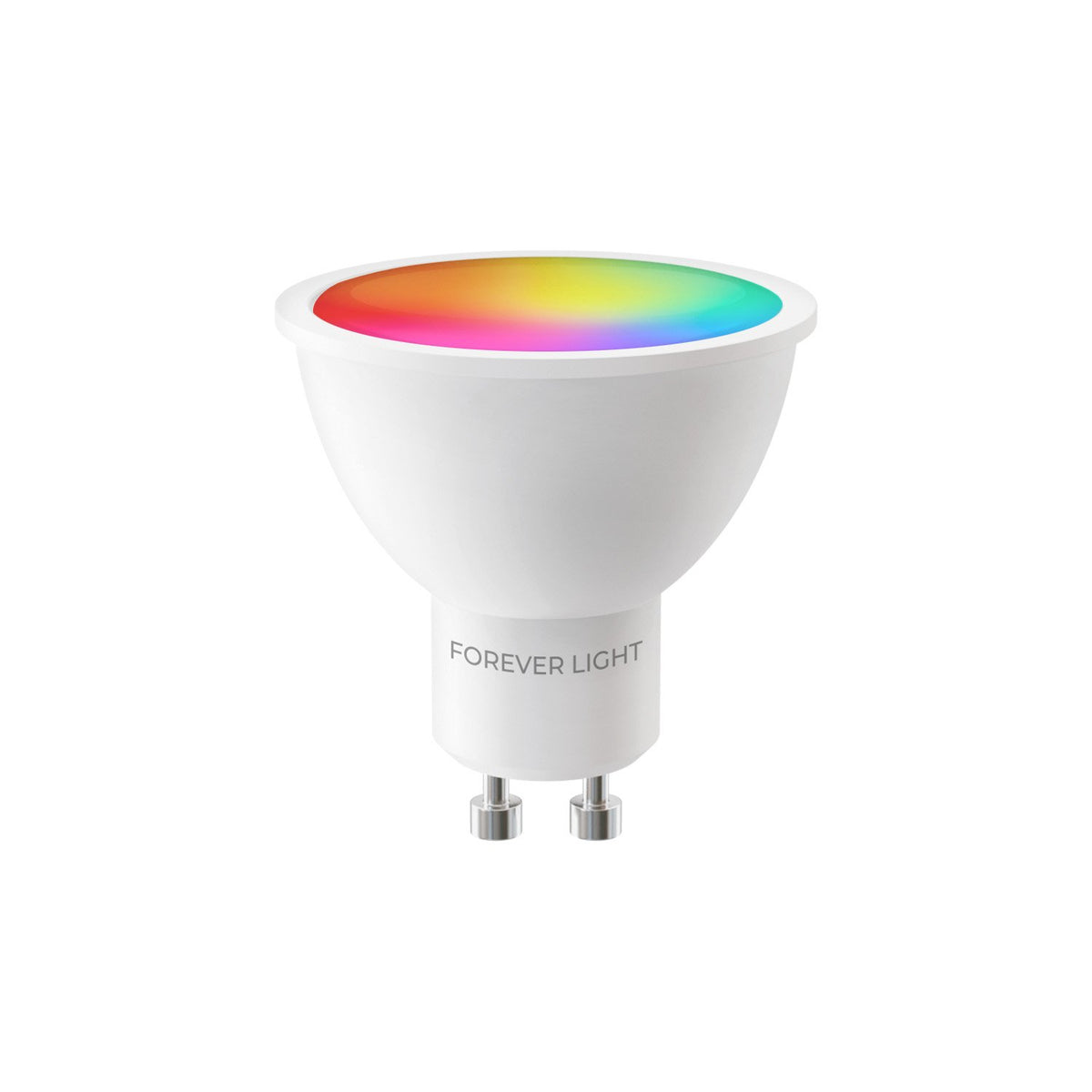 Forever Light spuldze LED RGB GU10 4.8W 440lm 4000K energoklase F