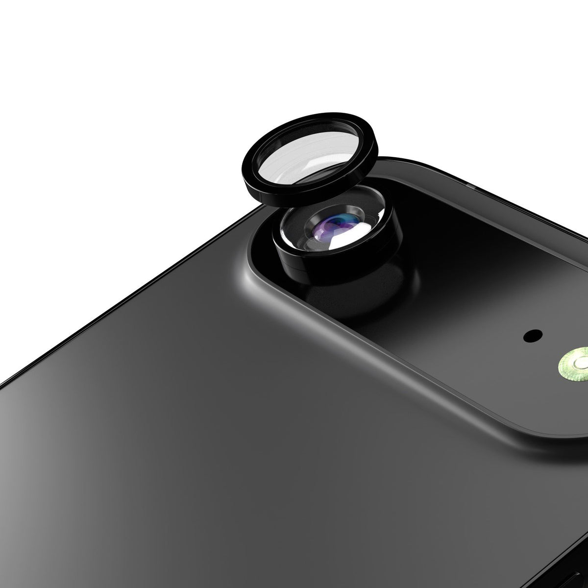 Etteri kameras objektīva aizsargs iPhone 17 Air, melna