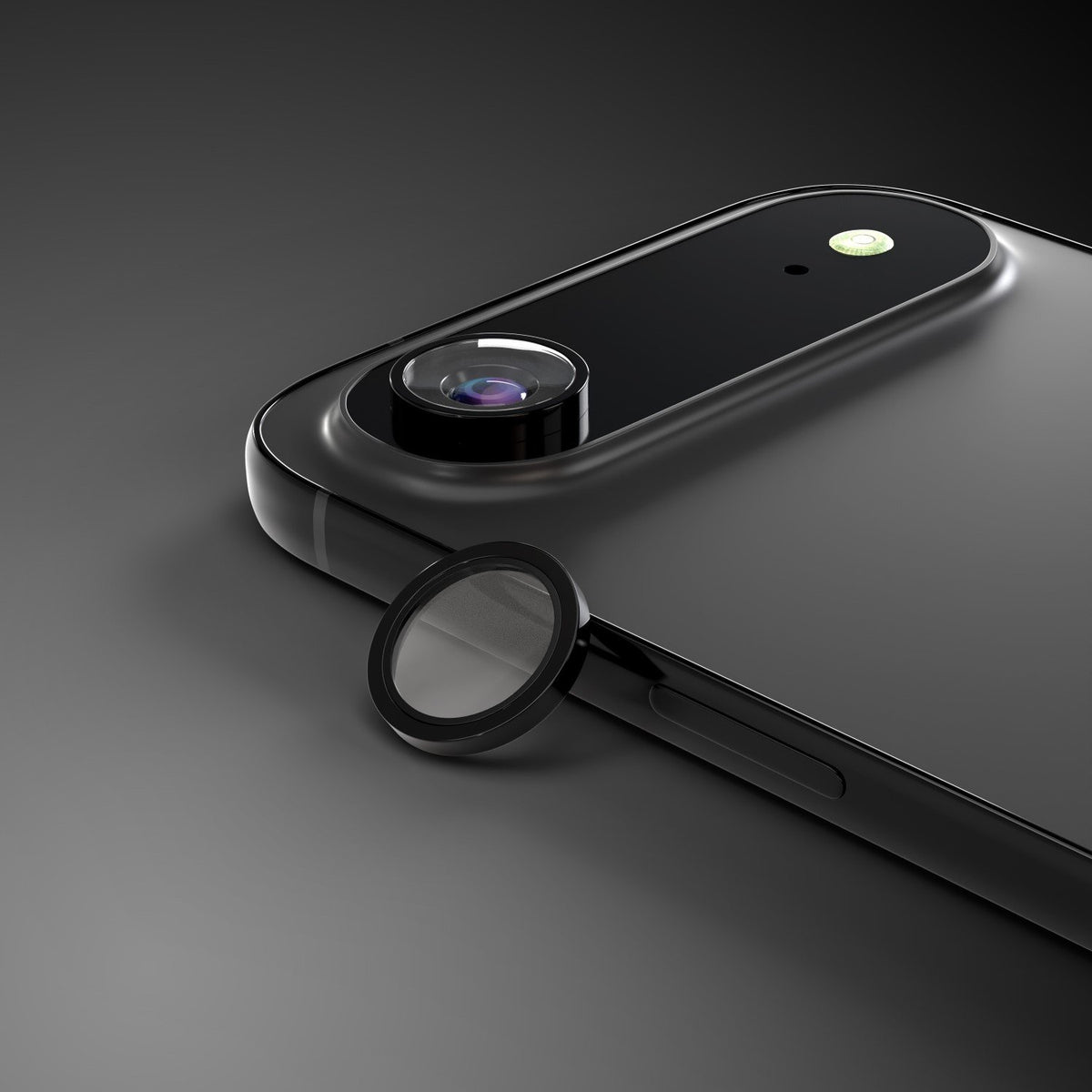 Etteri kameras objektīva aizsargs iPhone 17 Air, melna