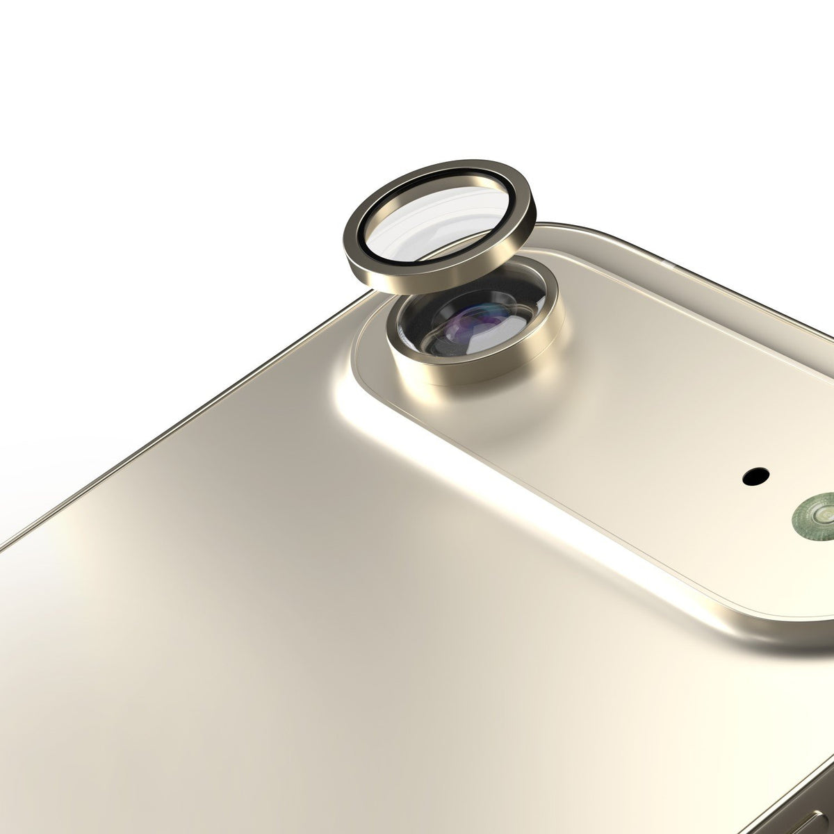 Etteri kameras objektīva aizsargs iPhone 17 Air, zelta
