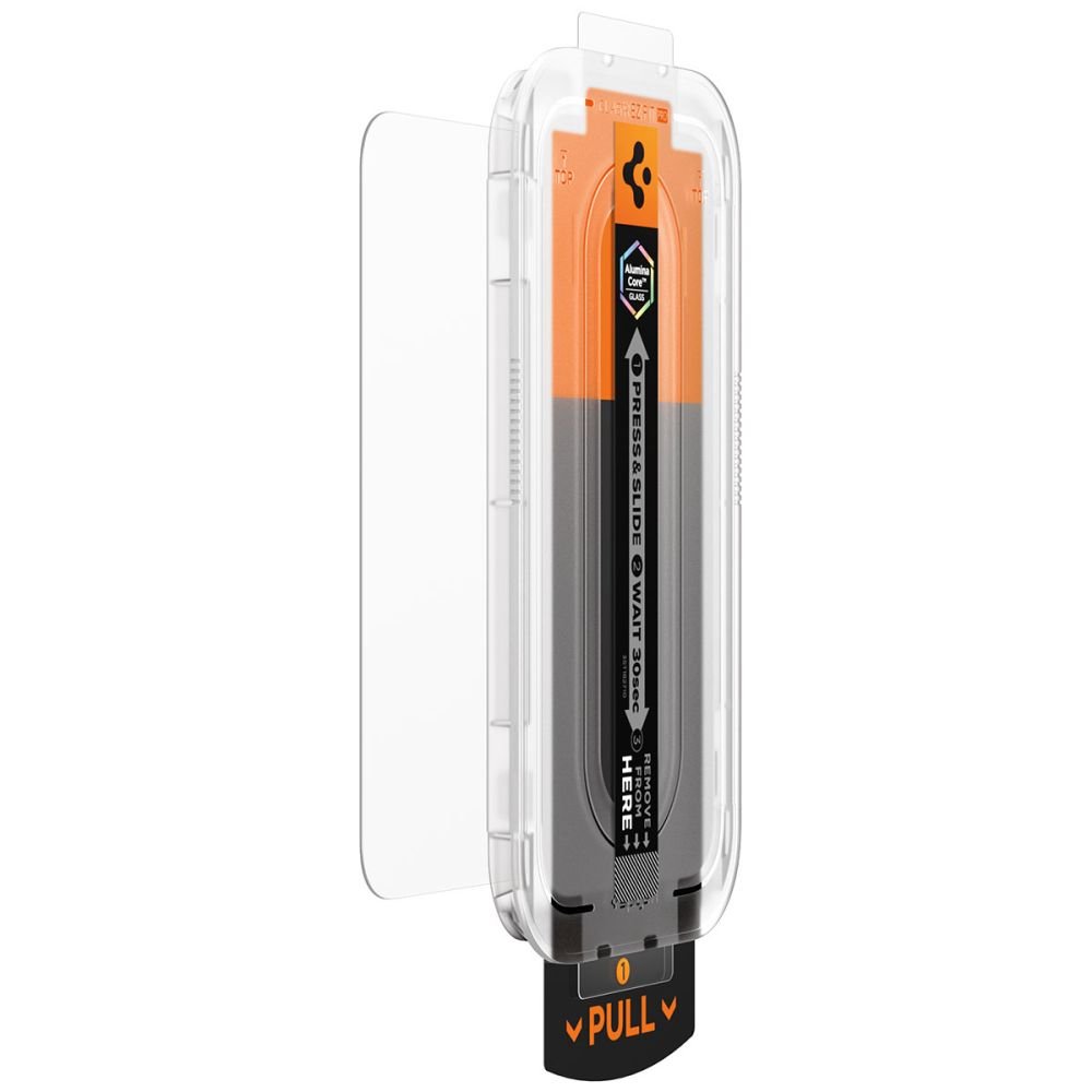 Spigen rūdītais stikls Glas.Tr ”Ez Fit Pro” iPhone 16 Pro Max / 17 Pro Max caurspīdīgs