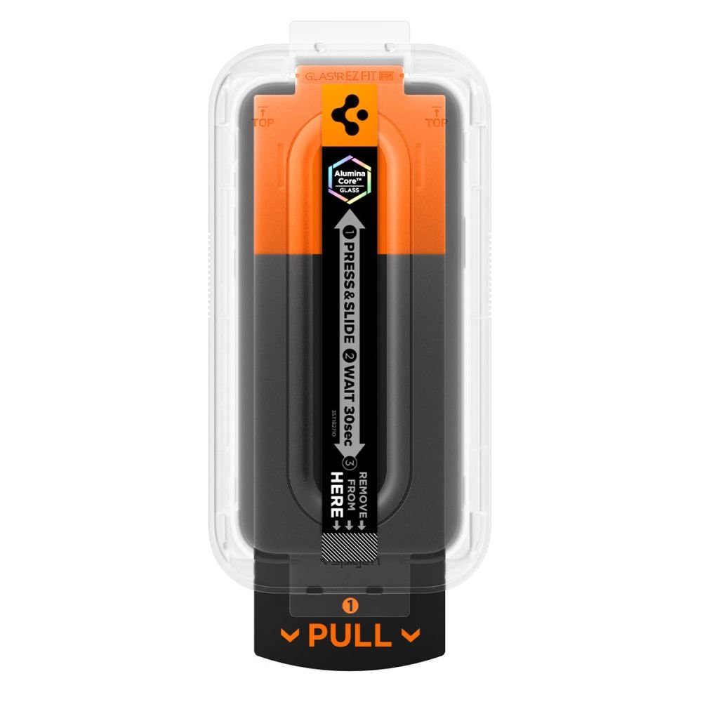 Spigen rūdītais stikls Glas.Tr ”Ez Fit Pro” iPhone 16 Pro Max / 17 Pro Max caurspīdīgs