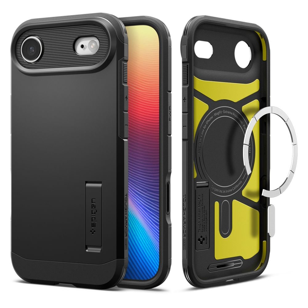 Spigen Tough Armor ”t” MagSafe vāciņš iPhone 17 Air, melns