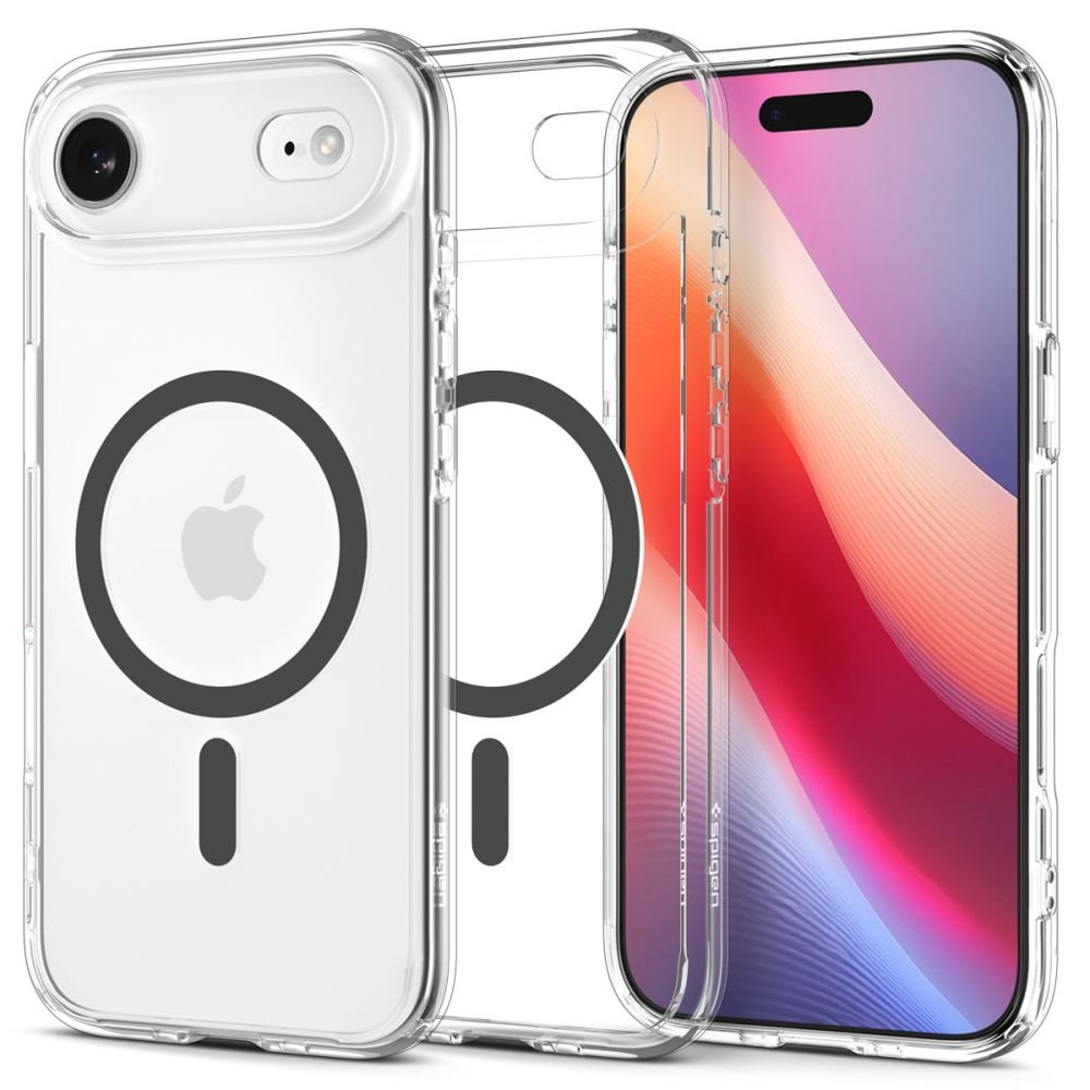 Spigen Ultra Hybrid MagSafe vāciņš iPhone 17 Air caurspīdīgs / pelēks