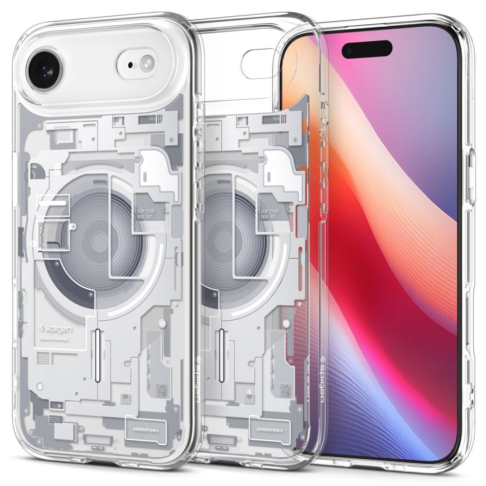 Spigen Ultra Hybrid MagSafe vāciņš iPhone 17 Air Zero One, balts