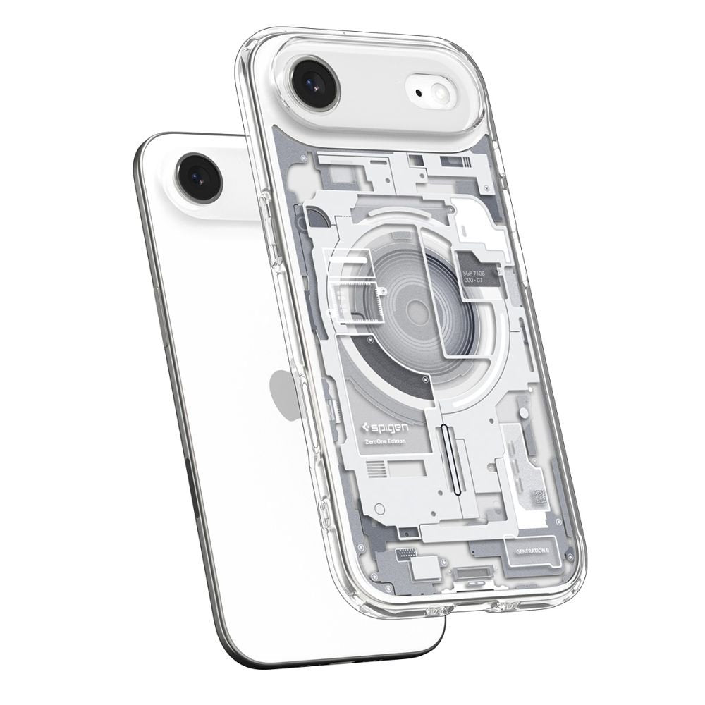 Spigen Ultra Hybrid MagSafe vāciņš iPhone 17 Air Zero One, balts