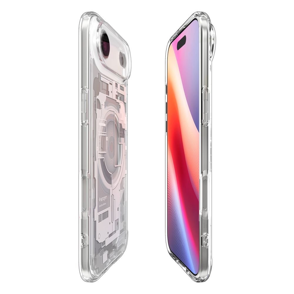 Spigen Ultra Hybrid MagSafe vāciņš iPhone 17 Air Zero One, balts