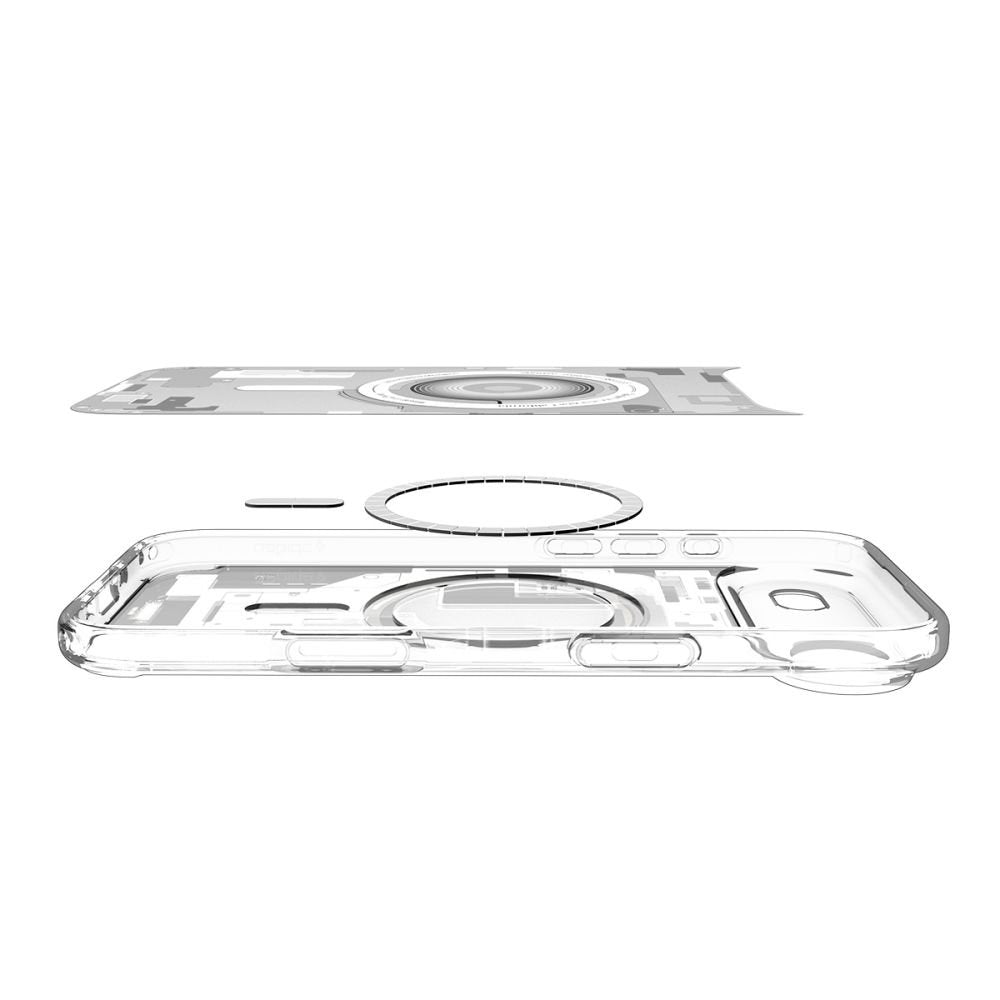 Spigen Ultra Hybrid MagSafe vāciņš iPhone 17 Air Zero One, balts
