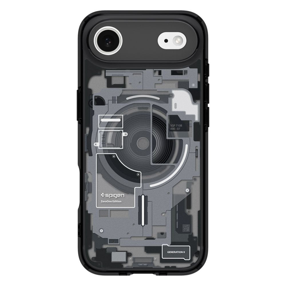 Spigen Ultra Hybrid MagSafe vāciņš iPhone 17 Air Zero One, melns