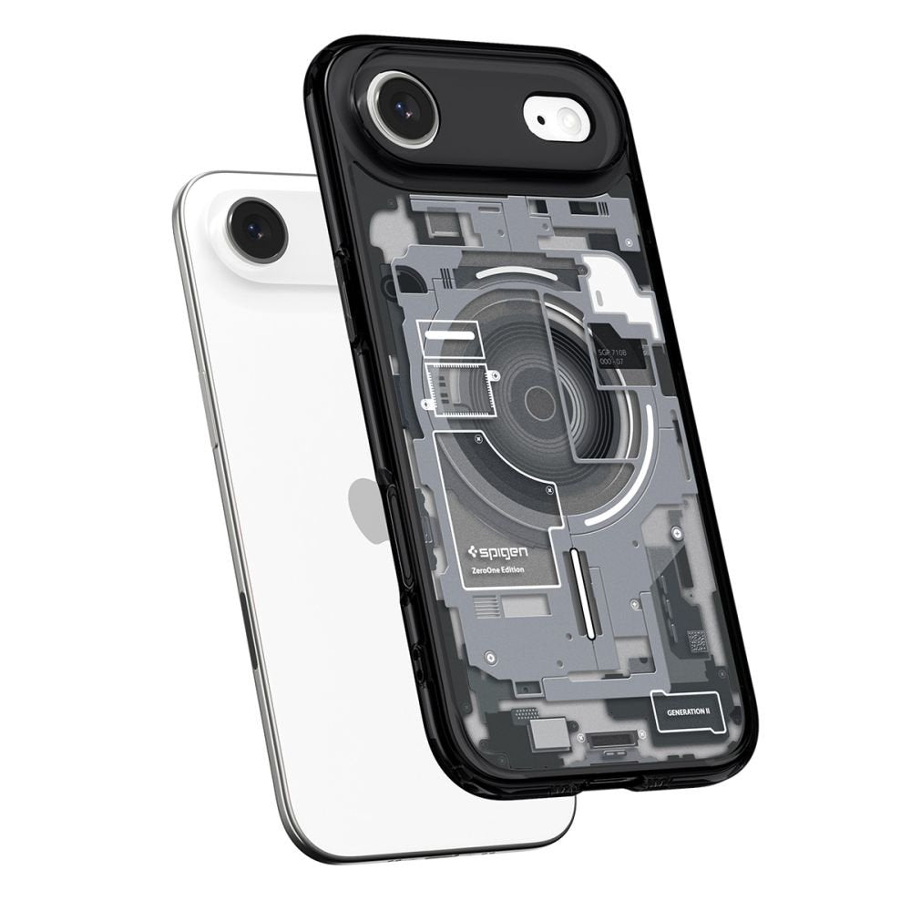 Spigen Ultra Hybrid MagSafe vāciņš iPhone 17 Air Zero One, melns