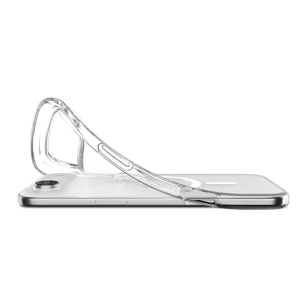 Spigen Liquid Crystal MagSafe vāciņš iPhone 17 Air caurspīdīgs / balts