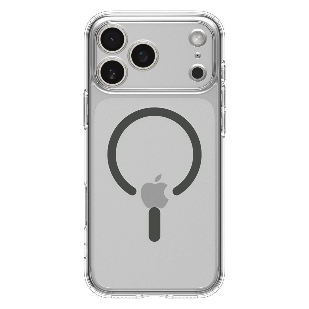 Spigen Ultra Hybrid MagSafe vāciņš iPhone 17 Pro caurspīdīgs / pelēks