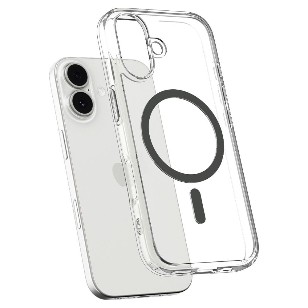 Spigen Ultra Hybrid MagSafe vāciņš iPhone 17 caurspīdīgs / pelēks