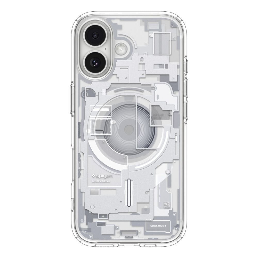 Spigen Ultra Hybrid MagSafe vāciņš iPhone 17 Zero One, balts