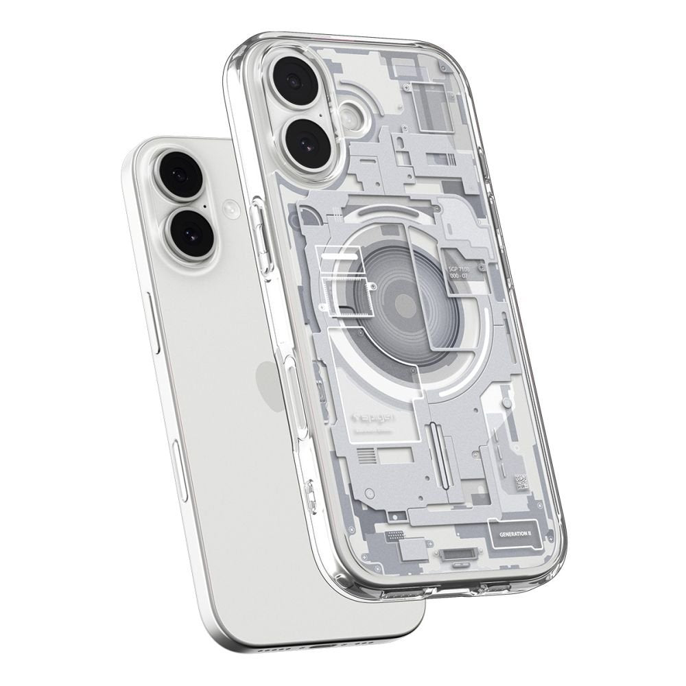 Spigen Ultra Hybrid MagSafe vāciņš iPhone 17 Zero One, balts