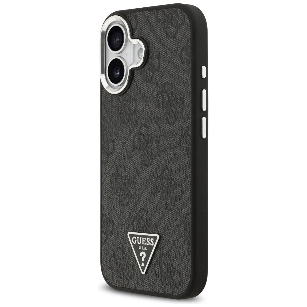 Guess MagSafe ādas vāciņš iPhone 17 melns