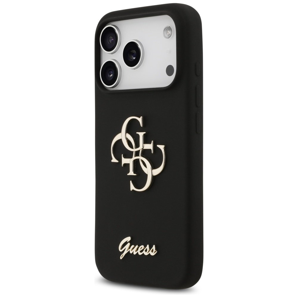 Guess vāciņš iPhone 17 Pro melns