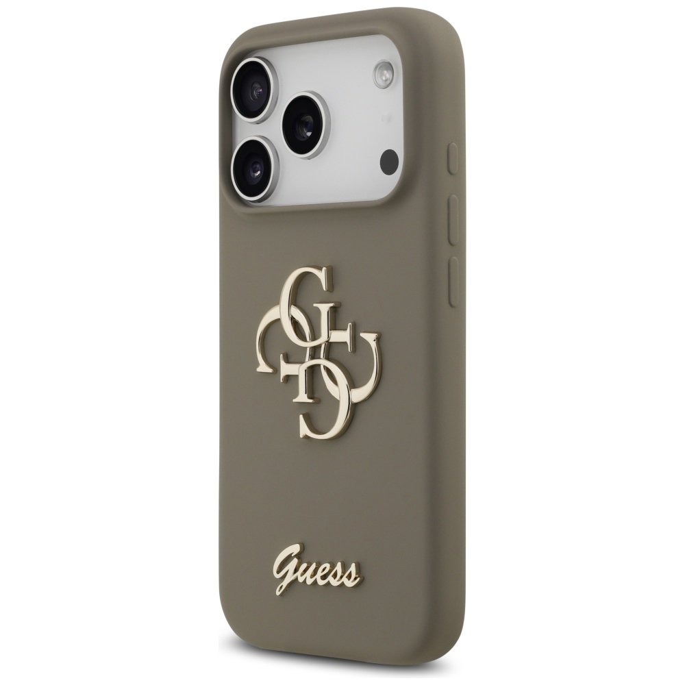 Guess vāciņš iPhone 17 Pro brūns