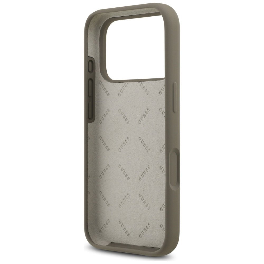 Guess vāciņš iPhone 17 Pro brūns