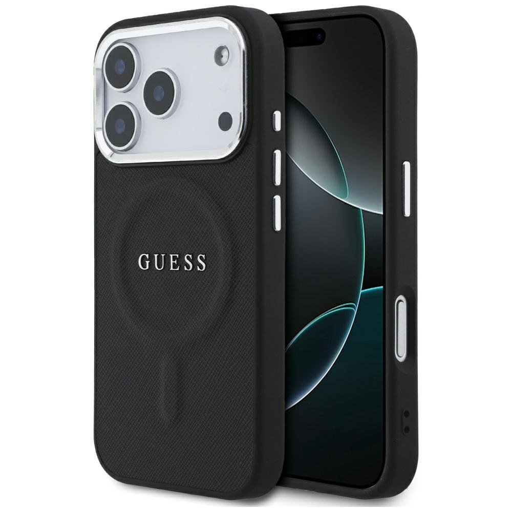 Guess MagSafe vāciņš iPhone 17 Pro melns