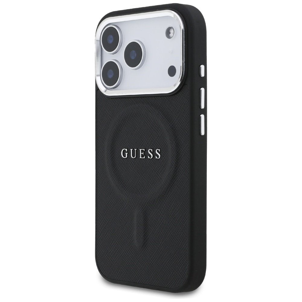 Guess MagSafe vāciņš iPhone 17 Pro melns