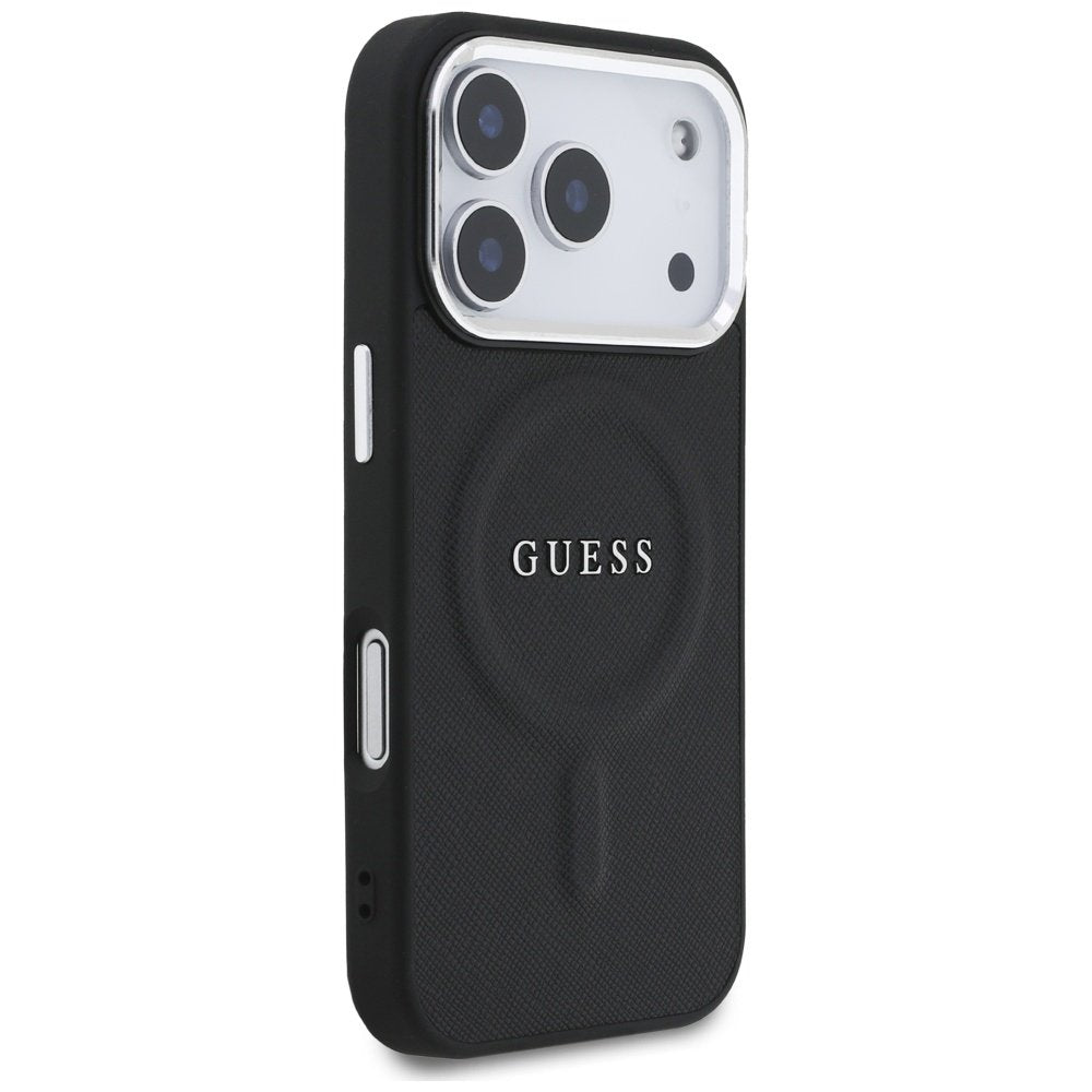 Guess MagSafe vāciņš iPhone 17 Pro melns
