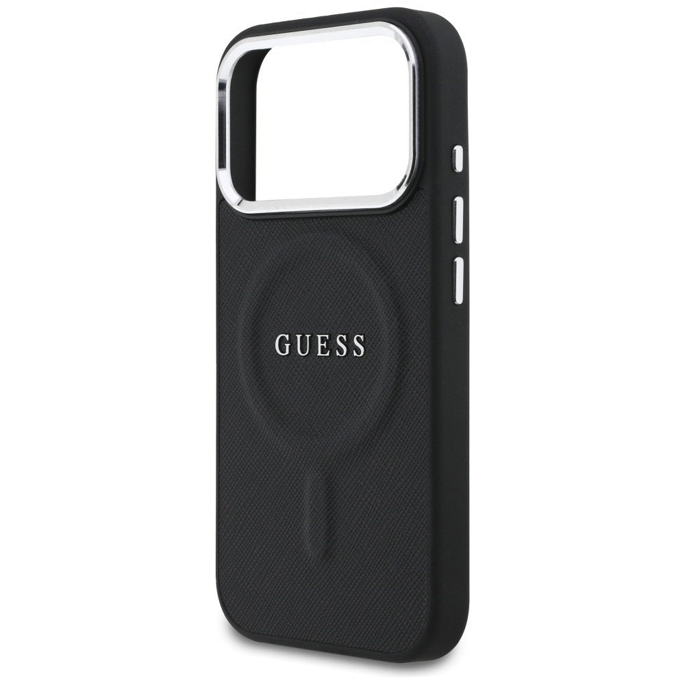 Guess MagSafe vāciņš iPhone 17 Pro melns